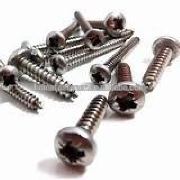 self tapping screws din7971, philips pan head cone end type C self tapping screws